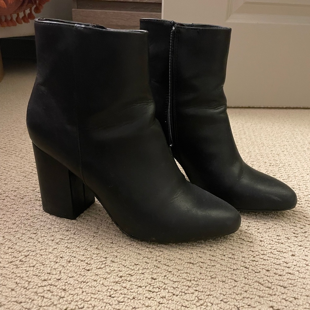 Black booties